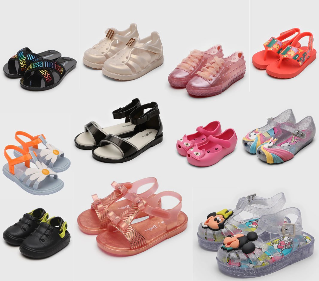 Seleção Mini Melissa com 20% off extra