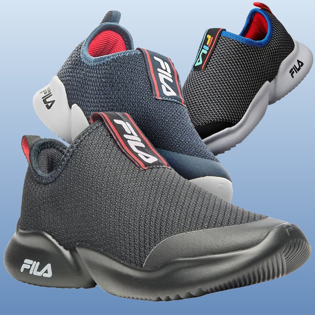 Tênis Fila Funny, Infantil Black/Multicolor