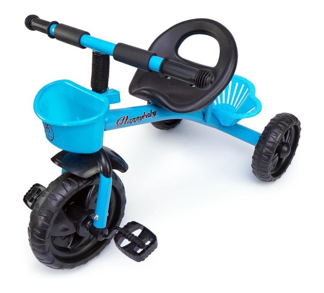 Triciclo Infantil C/Pedal E Cesto Mega Compras