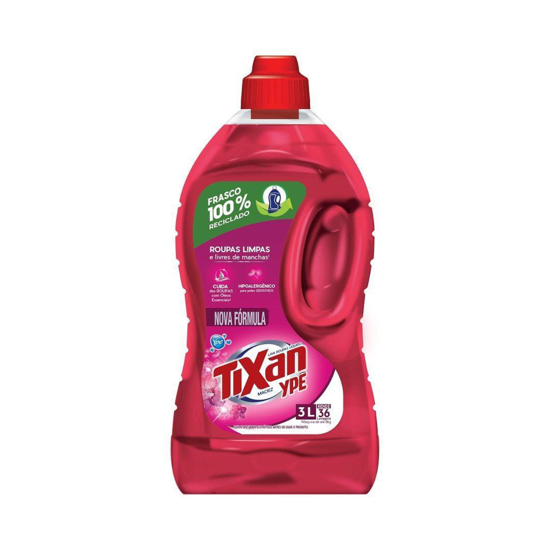 Ypê Lava Roupas Líquido Tixan Maciez 3L