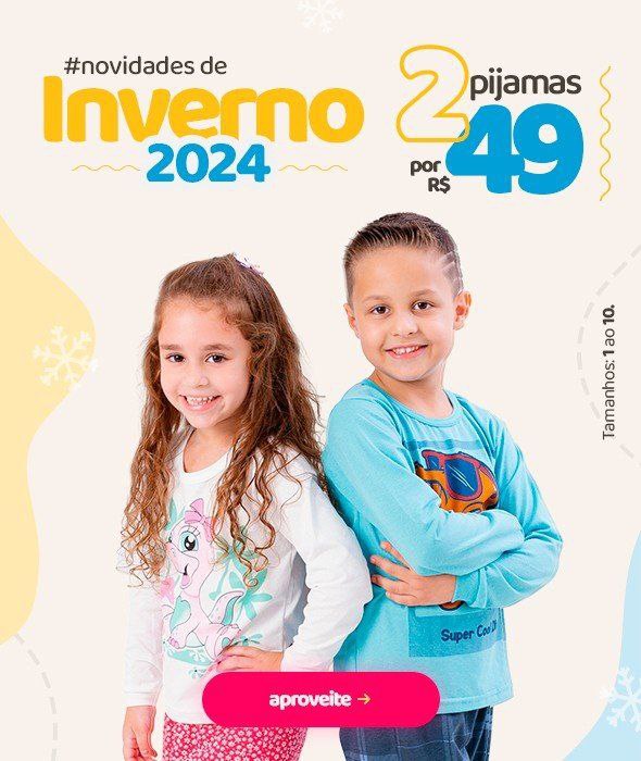 🔥 *2 Pijamas infantis por*