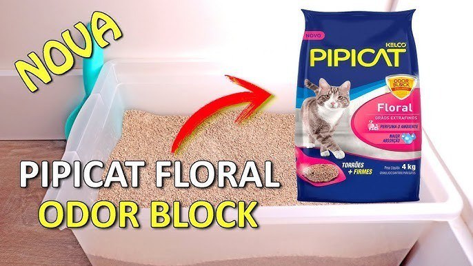 4k - Pipicat Granulado Sanitario Floral 4 kg