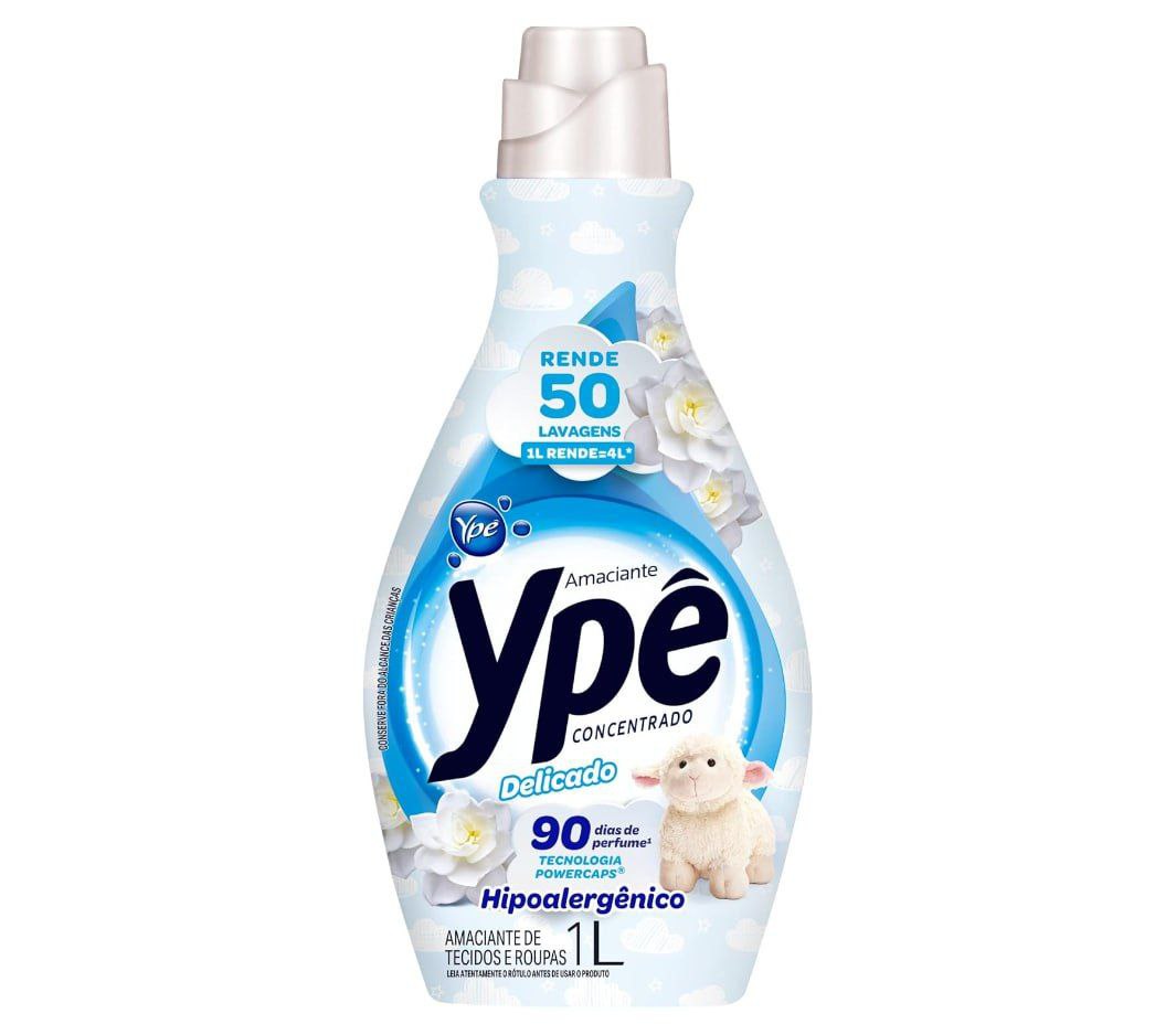 Amaciante Ypê  Concentrado Delicado 1L