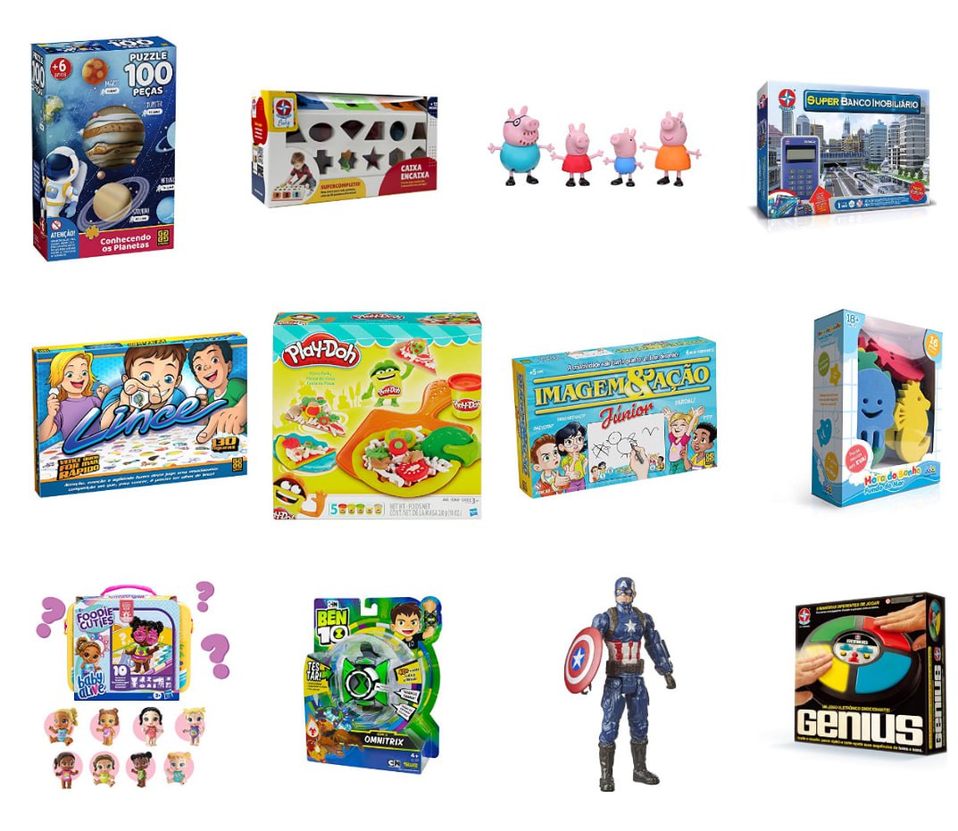 Aproveite Cupom de 20% off em Brinquedos e Jogos
