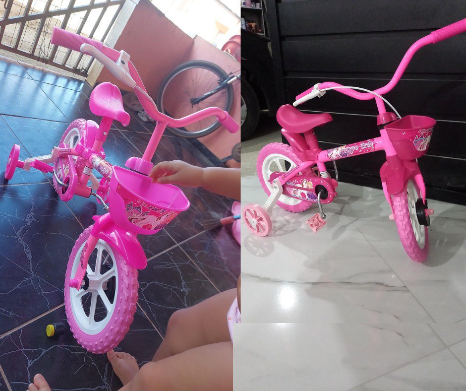 🟣 Bicicleta Aro 12 Arco Íris Track Bikes