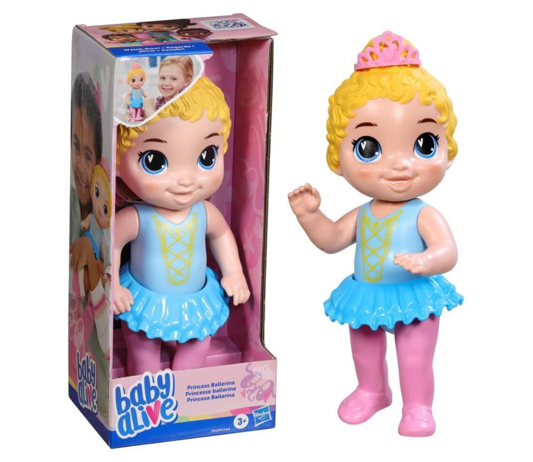 Boneca Baby Alive Doce Bailarina Loira