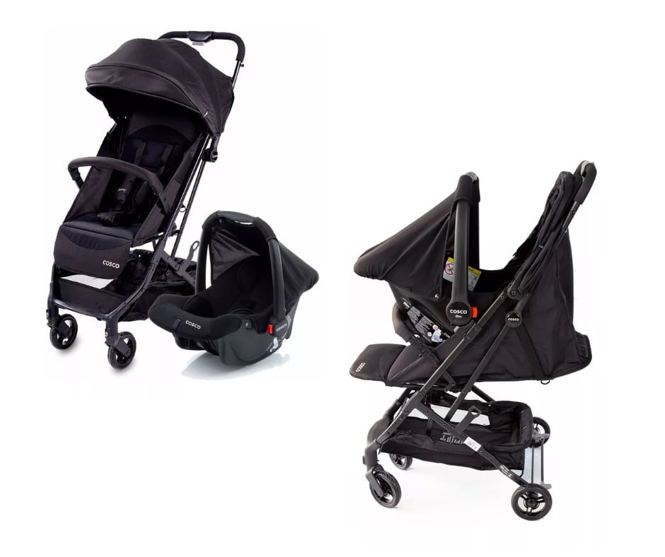 Carrinho Travel System + Bebê Conforto Minny Cosco 0 a 15 Kg