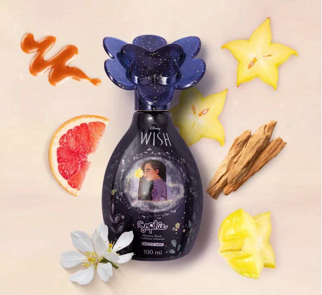 Colônia Infantil Sophie Disney Wish Boticário 100ml