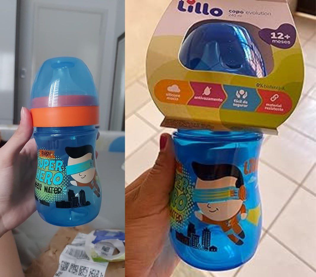 Copo Lillo Evolution  240 ml - Menino