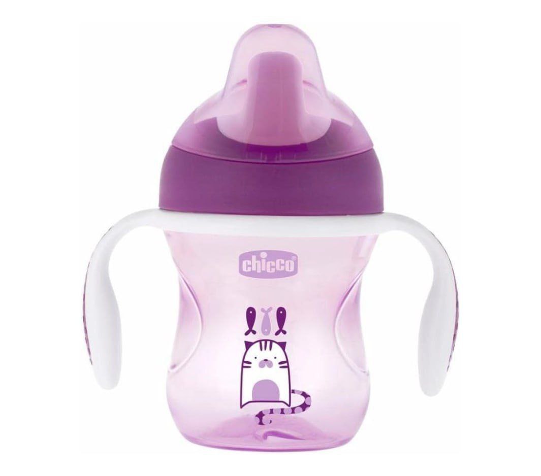 Copo training Cup 6m+ roxo, Chicco