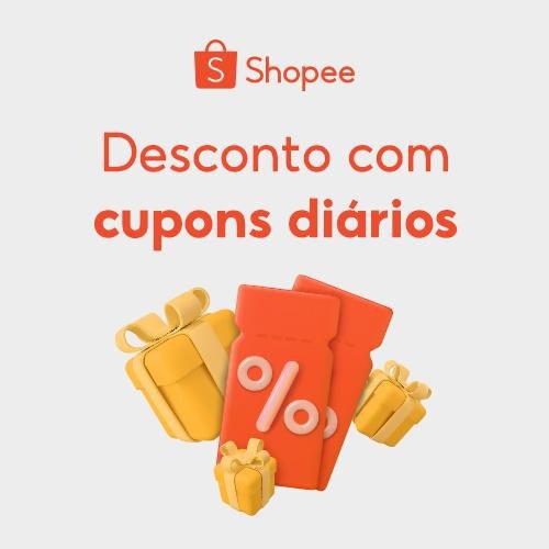 🚨 CORRE CUPOM SHOPEE 50 OFF
