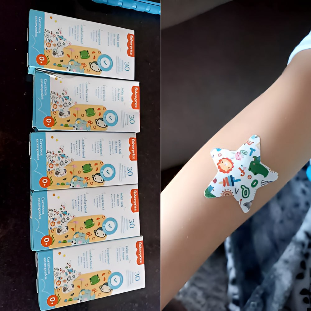 Curativo Estampado Fisher Price 30 Unidades