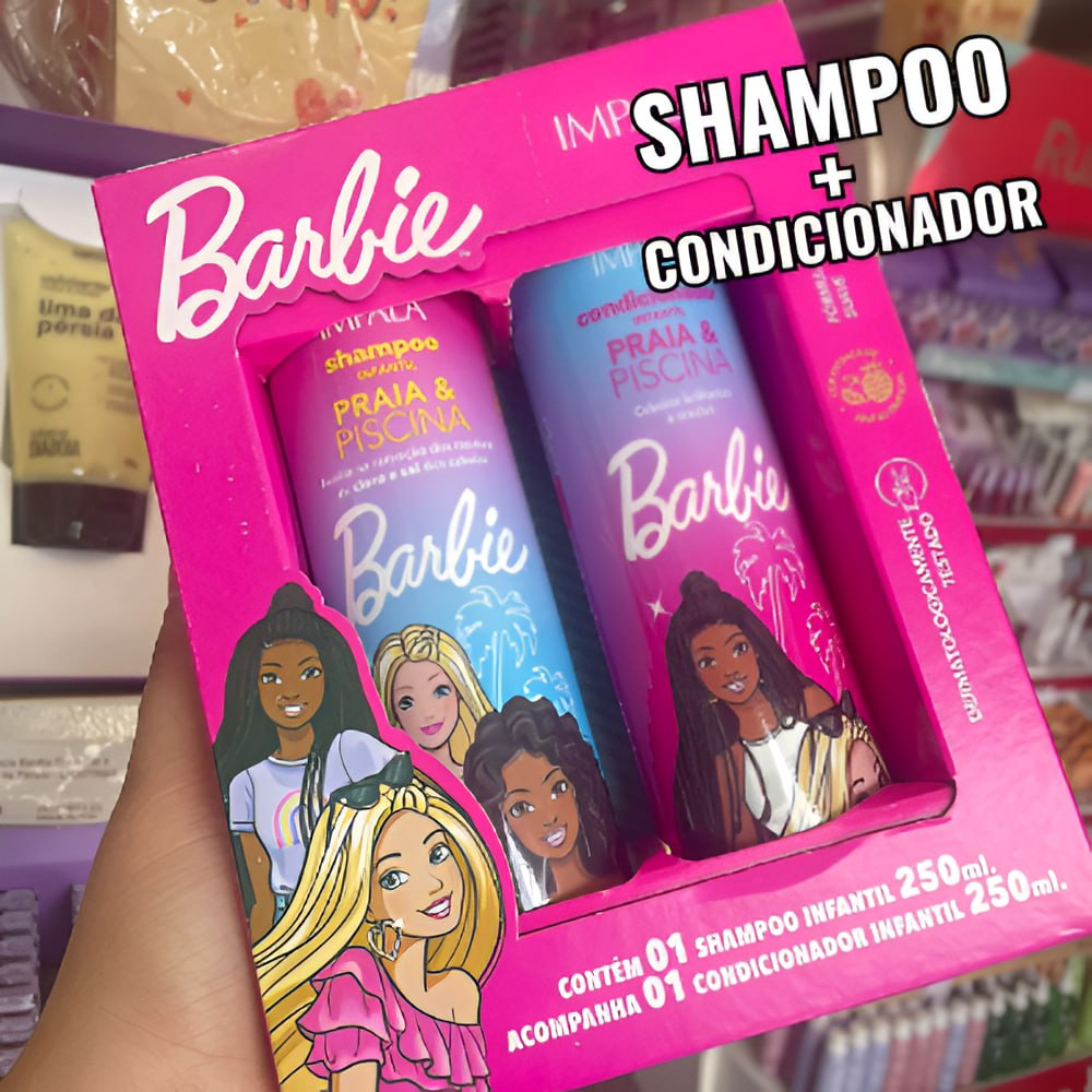 é BARBIE😍2 Versões‼️  Praia Piscina ou Lisos Brilhantes😃