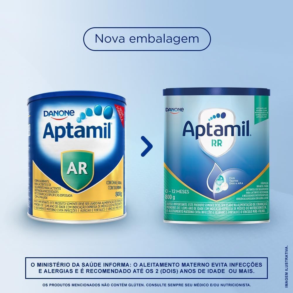 Fórmula Infantil Aptamil AR 800g