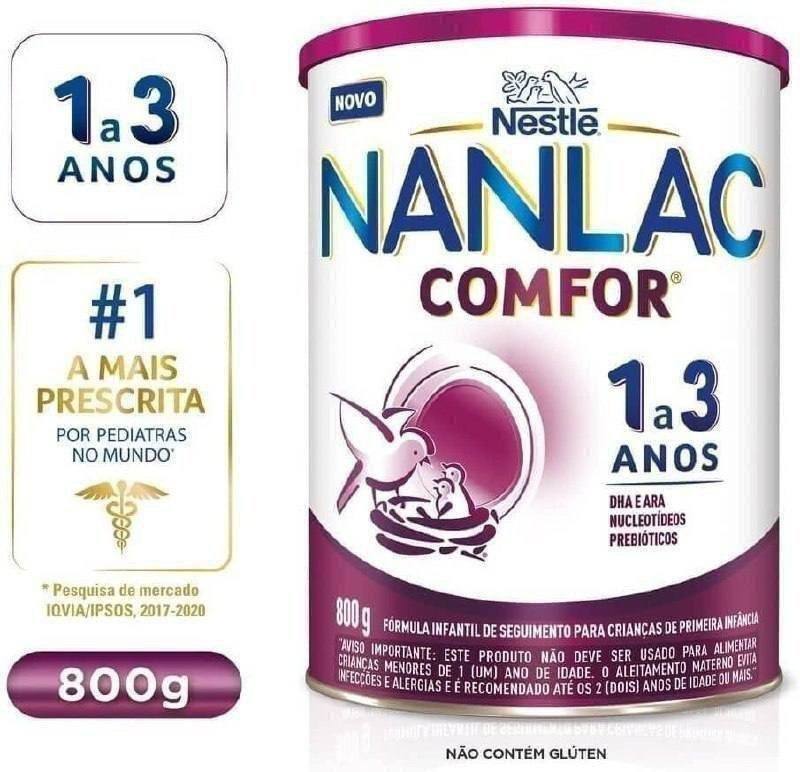 Fórmula Infantil Nanlac Comfor 800G