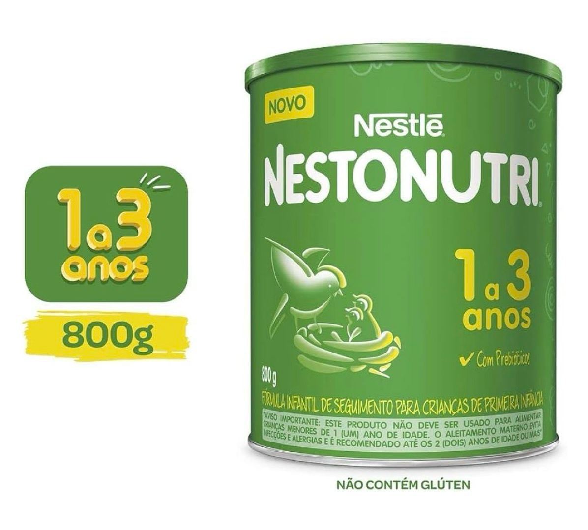 Fórmula Infantil Nestonutri 1+ 800g