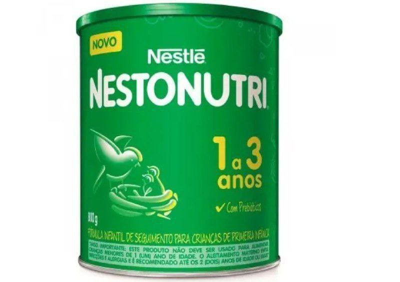Fórmula Infantil Nestonutri Nestlé 1 a 3 anos 800g