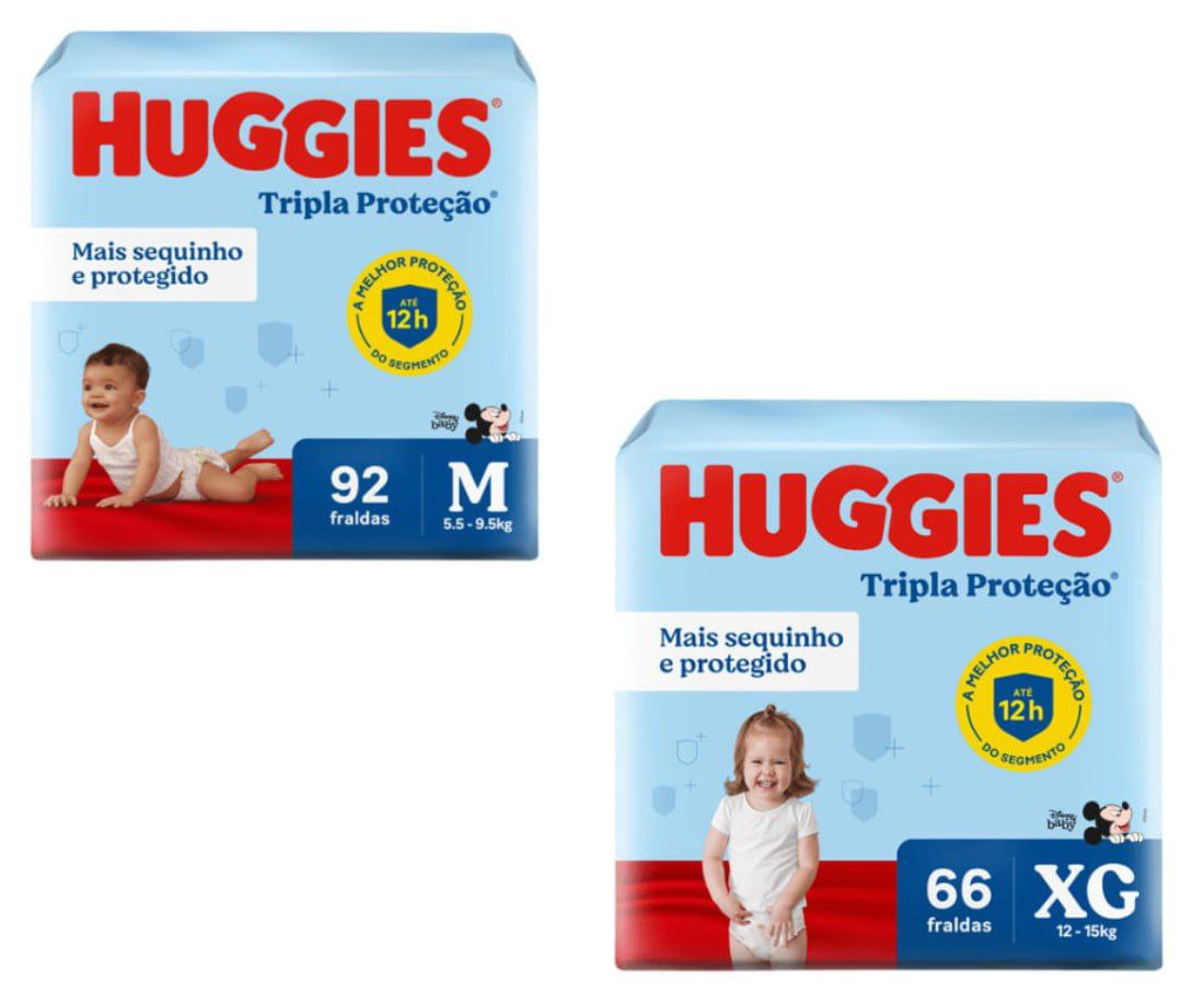 Fralda Huggies Tripla Proteção