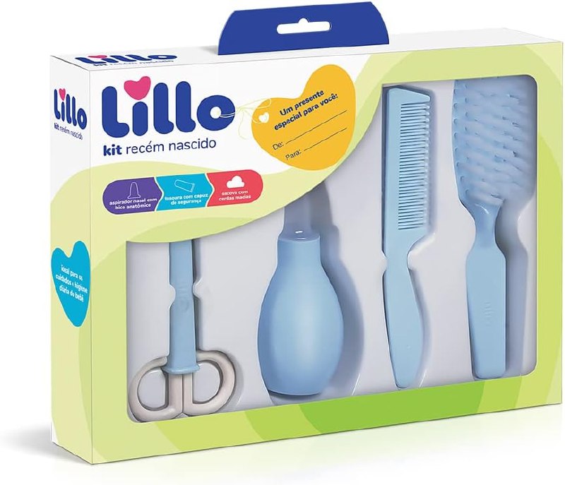 Kit Recém Nascido Higiene - Lillo