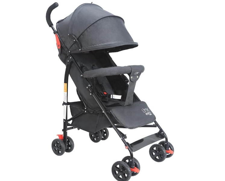 Maxi Baby Carrinho de Bebê Guarda Chuva LINK Até 15kgs  Preto
