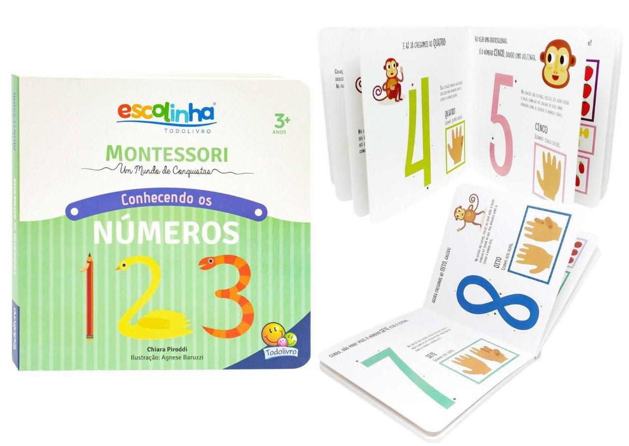 MONTESSORI Meu Primeiro livro... Números (Escolinha)
