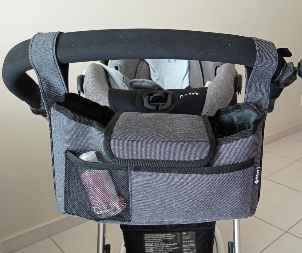 Muito prático mamães‼️ pode ser usado como bolsa também! 😍