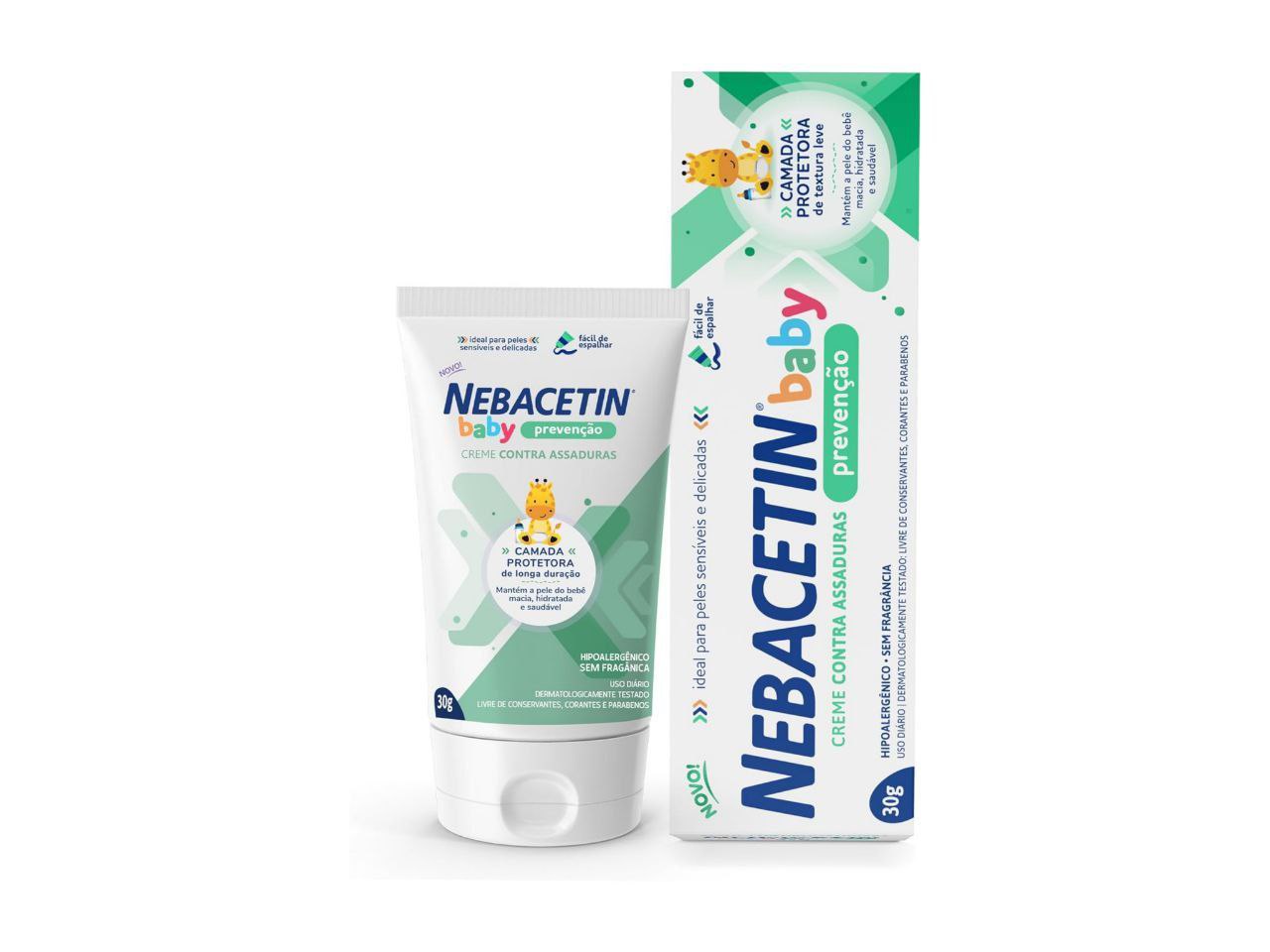 Nebacetin Baby Creme Prevenção BG 30G