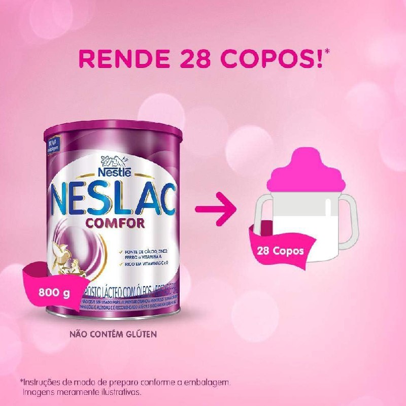 Neslac Comfor - Composto Lácteo  800g