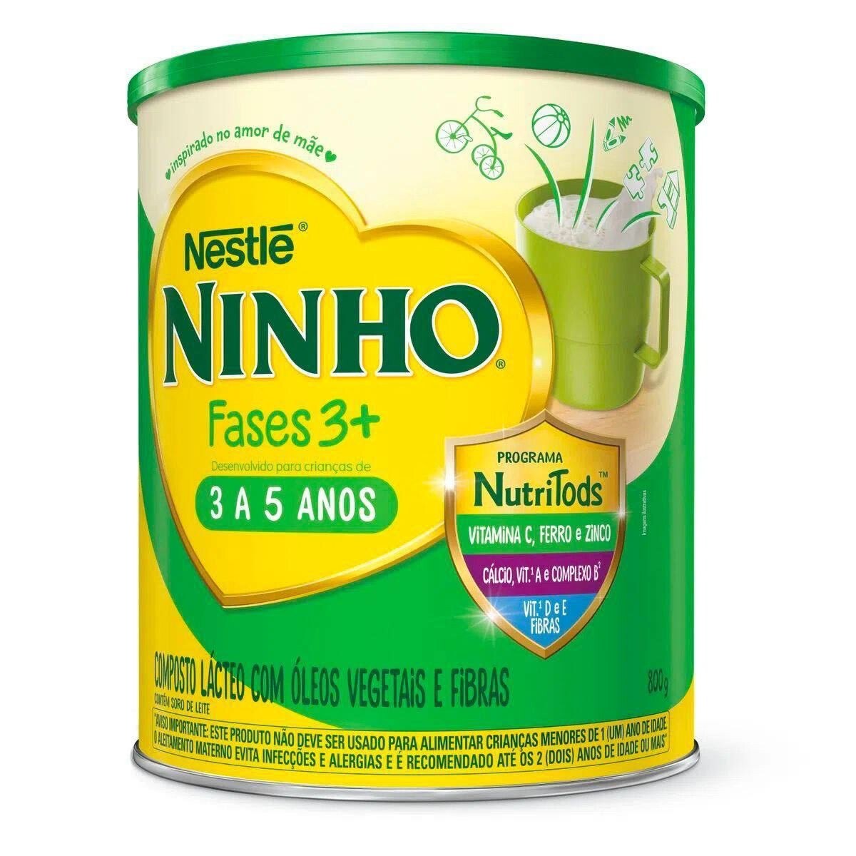 Ninho Fases 3+ 800g