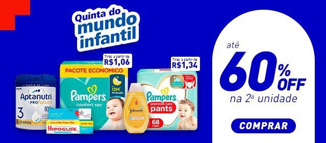 Pague Menos - Super Quinta do Mundo Infantil!