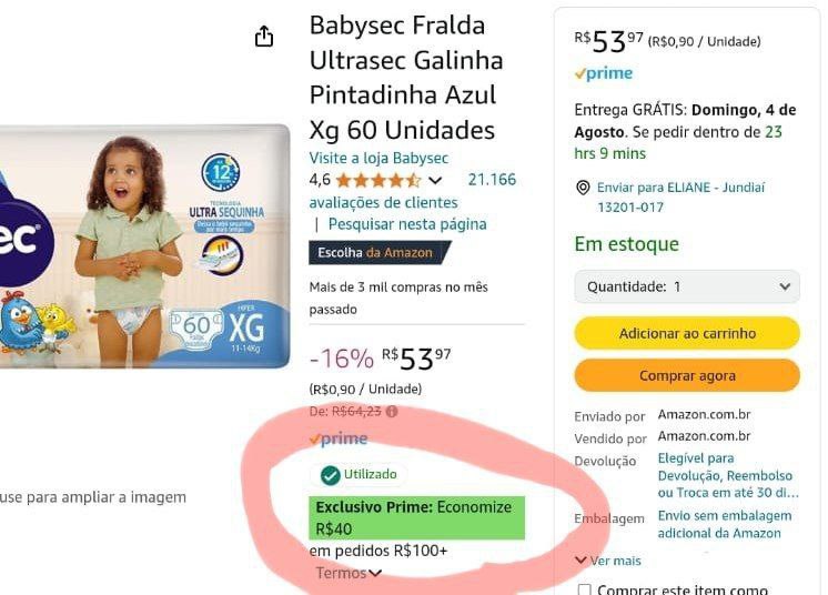 Para entrar o desconto precisa aparecer a opção de desconto para sua conta!
