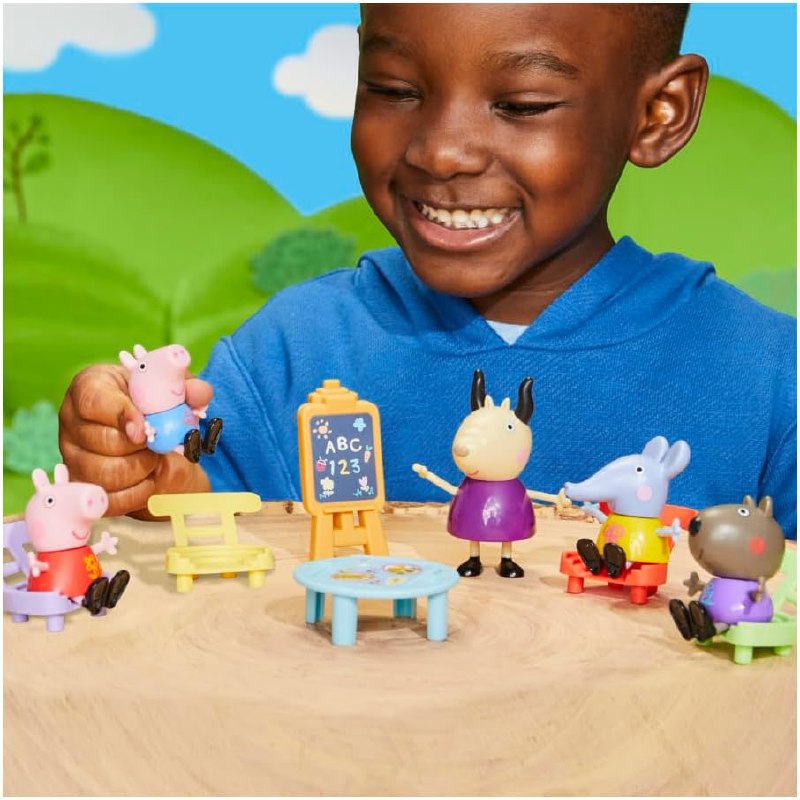 Peppa Pig Peppa's Adventures - Turminha da Peppa - 5 Figuras e 6 Acessórios