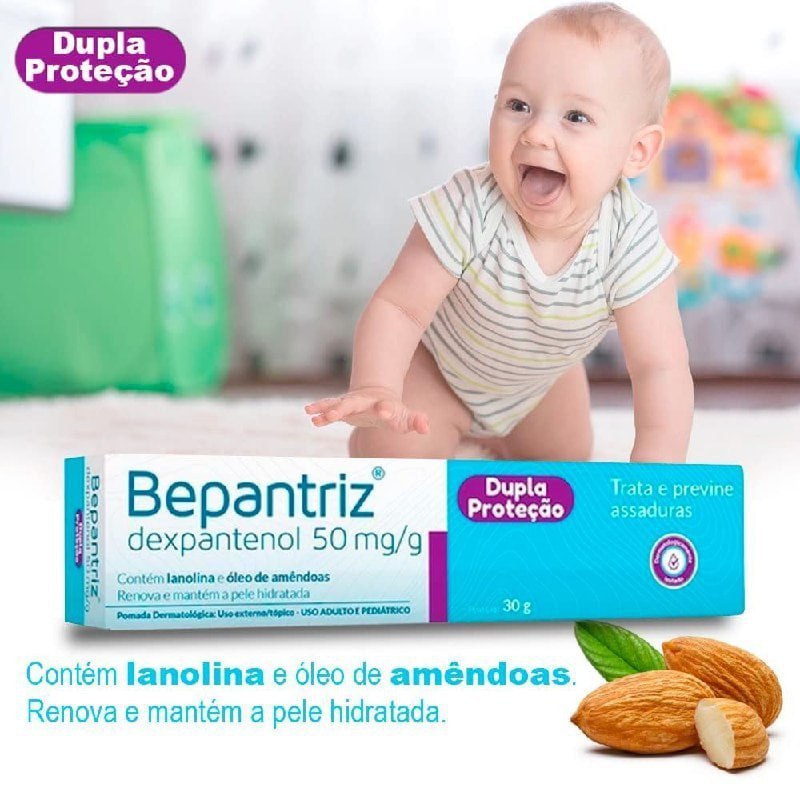 Pomada Bepantriz Dupla Proteção 30g