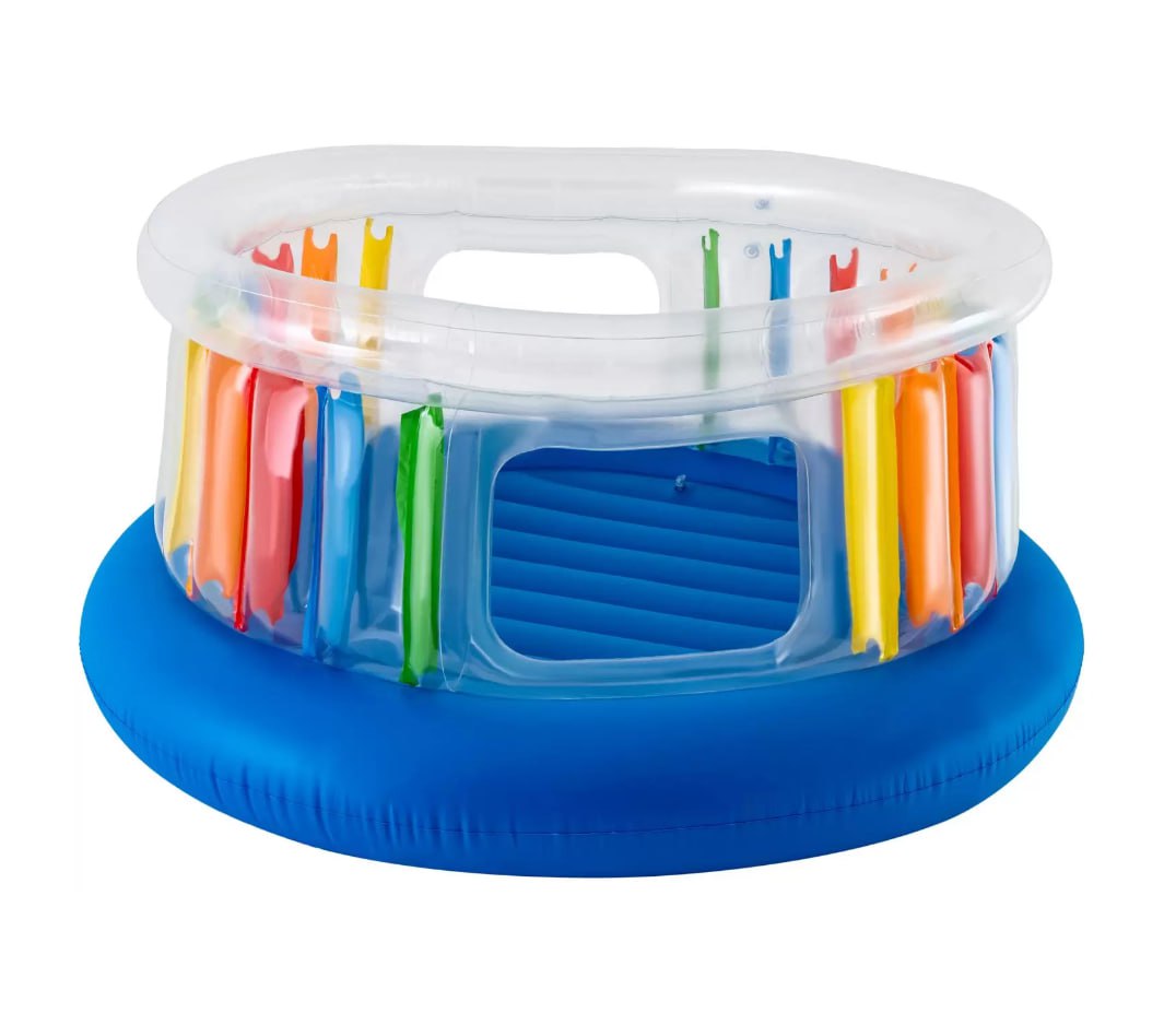 Pula Pula Inflável Jilong Trampolim Multicolorido