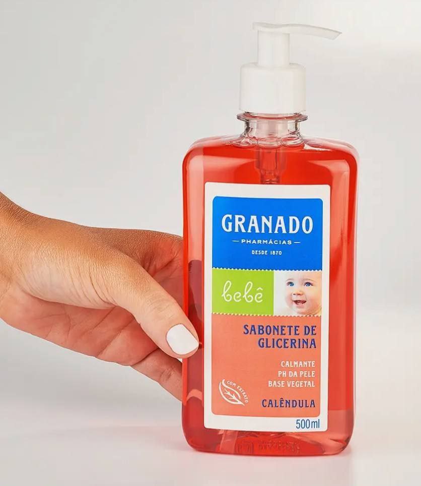 Sabonete Líquido Bebê Calendula 500ml