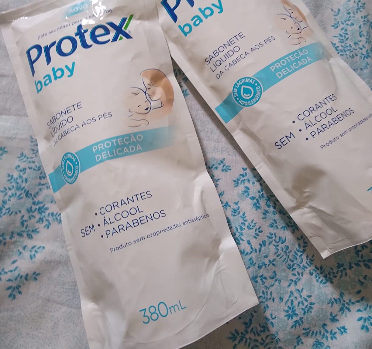 😍 Sabonete líquido para bebê Protex Baby Delicate Care 380ml