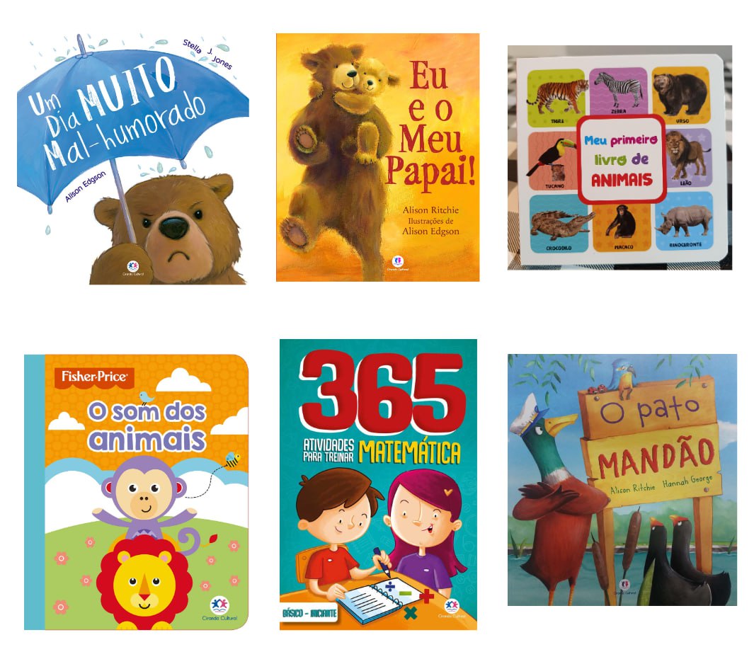 Seleção Livros Dia dos Pais com  20% Off