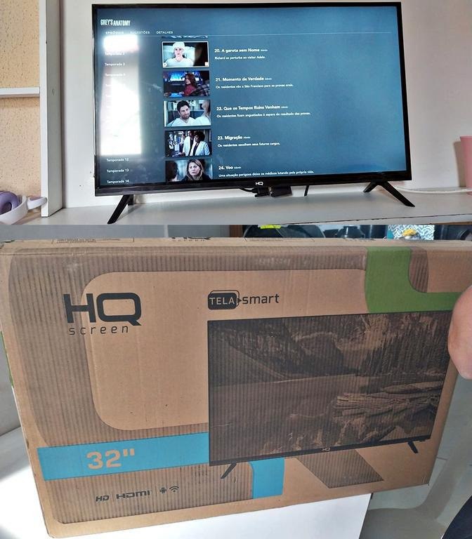 Smart TV LED 32" HQ HD 3 HDMI 2 USB WI-FI Android 11 Design Slim KDE32GR315LN