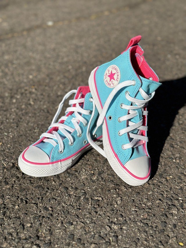 🏃‍♀️🏃‍♀️Tênis Infantil Converse com cupom de 25% OFF