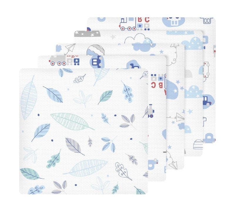 Toalha De Fralda Papi Estampada 1,0m x 70cm com 3 unidades