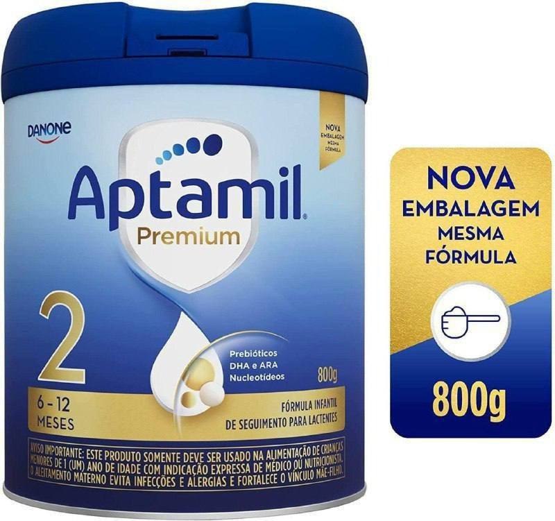 Aptamil Premium 2, Danone Nutricida Fórmula Infantil 800g