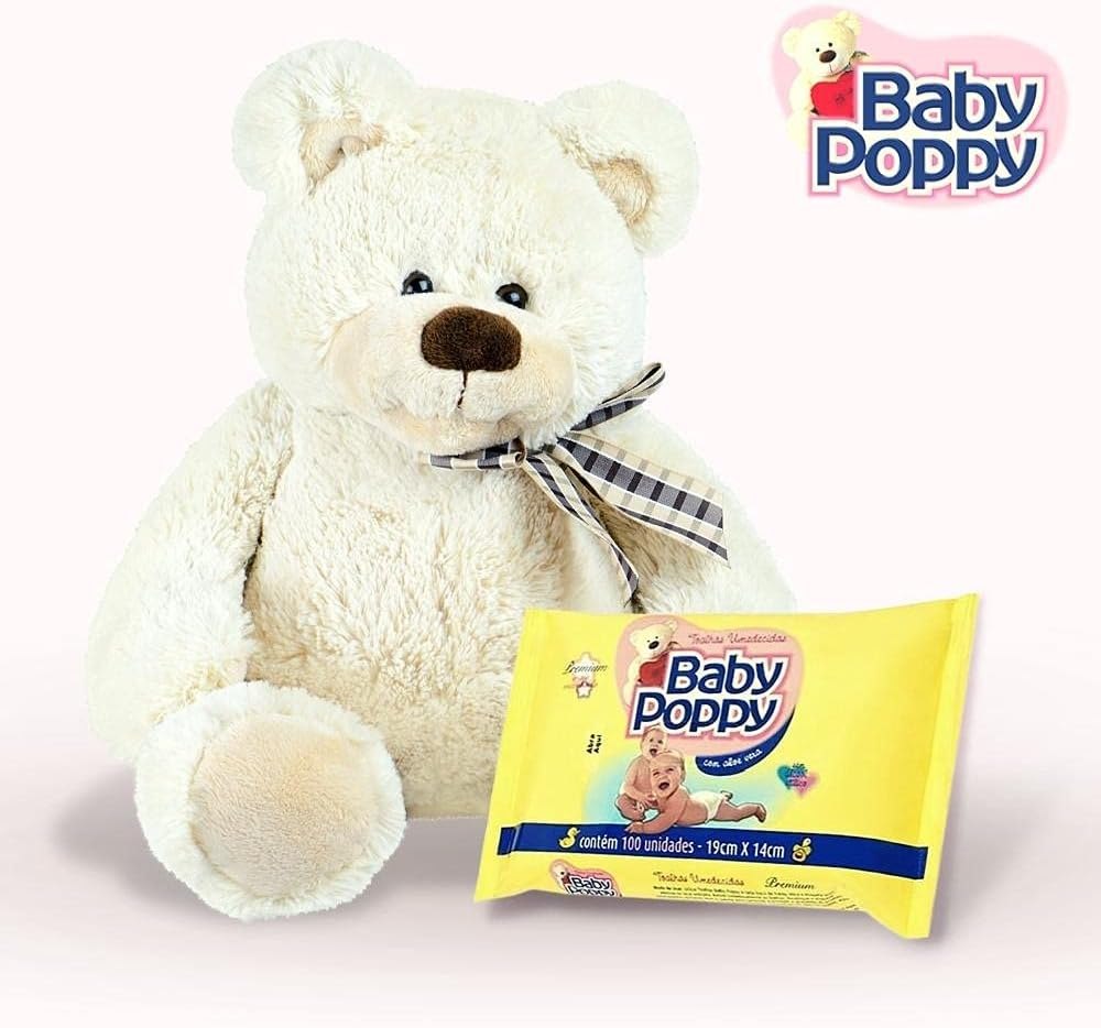 BABY POPPY Lenço Umedecido Sache Baby Poppy Com 100 Tamanho Único