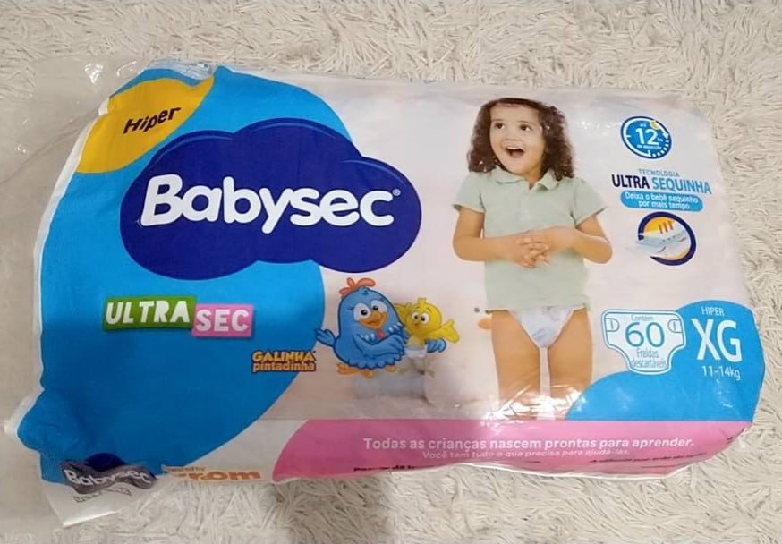 Babysec XG no precinho🤗