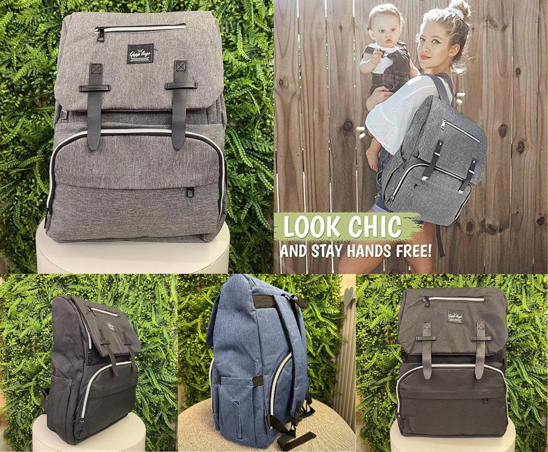 Bolsa Mochila Maternidade Multifuncional Impermeável