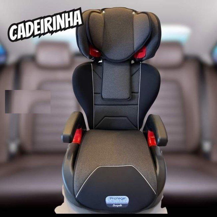 Burigotto Cadeira Para Auto Protege Reclinável, 15-36 Kg, Mesclado Cinza