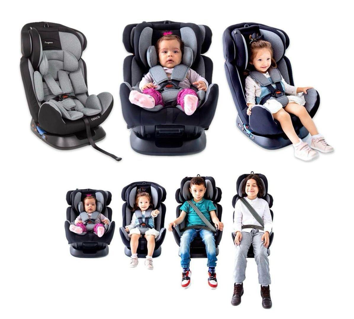 Cadeirinha Progress 0 a 36kg Cosco Cinza Mescla