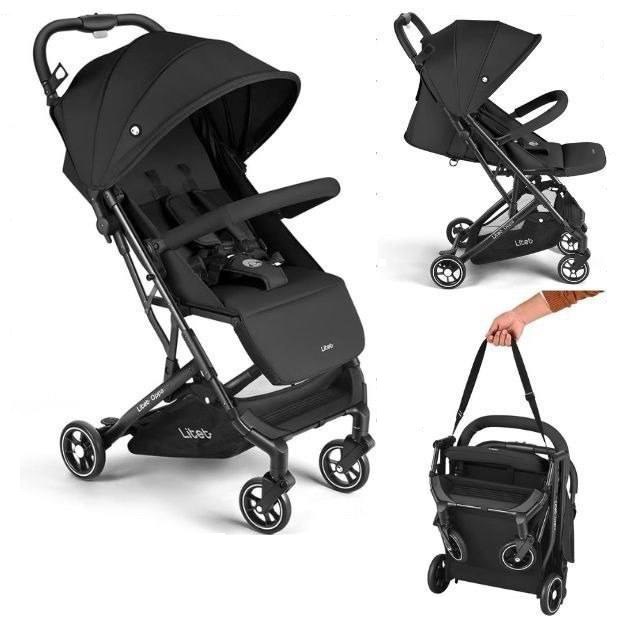 Carrinho de Bebê Compacto Oppa Preto Litet - BB463