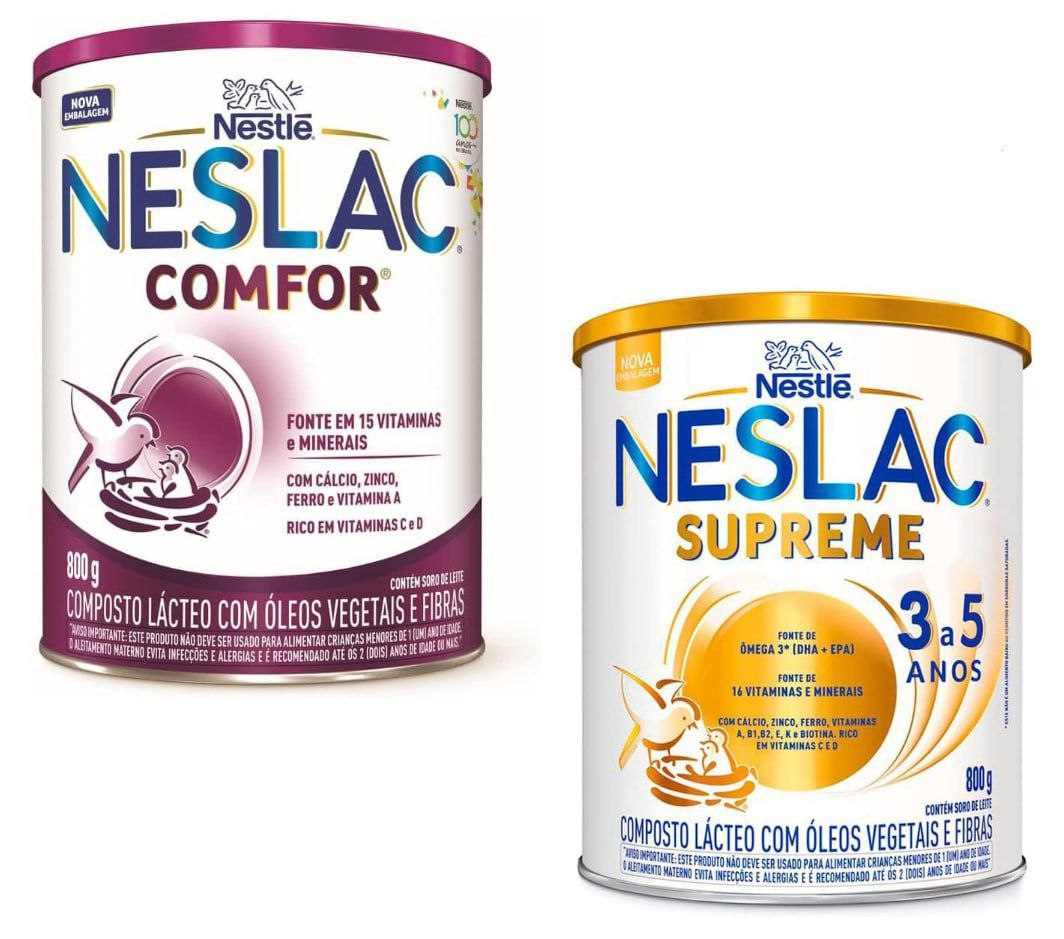 Composto Lácteo Neslac 800g