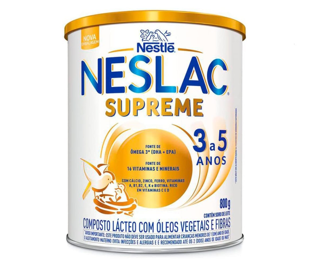 Composto Lácteo Neslac Supreme 800g