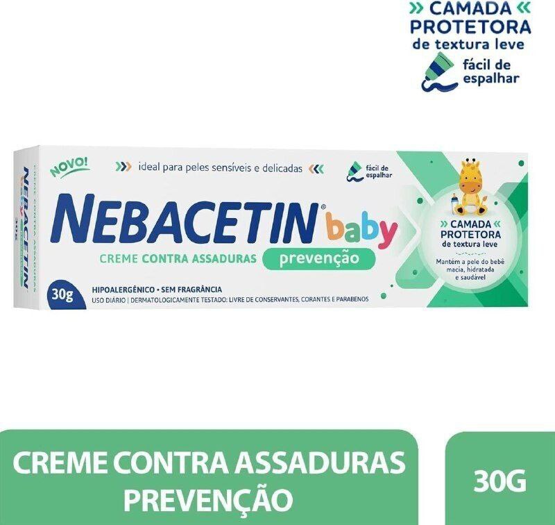 Creme Prevenção Nebacetin Baby 30g